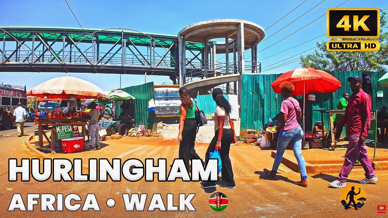 Hurlingham Nairobi Walking Tour 🇰🇪 | Hidden Gems, City Life & Local Vibes in Kenya 4K