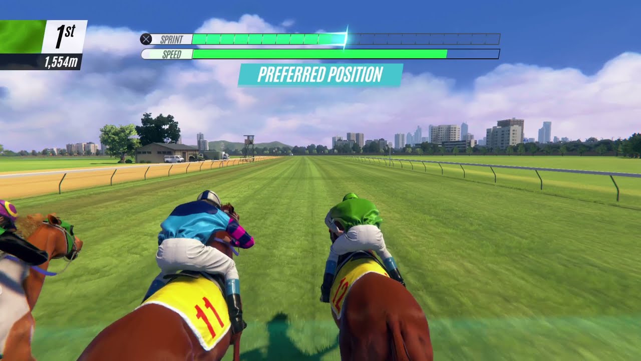 (PS5 Phar Lap) Bright Rogue Barrels Around the Track in Front at Queen Victoria Park