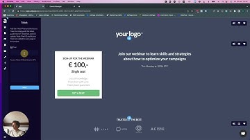 Tutorial Video AdPage about the TikTok Events API