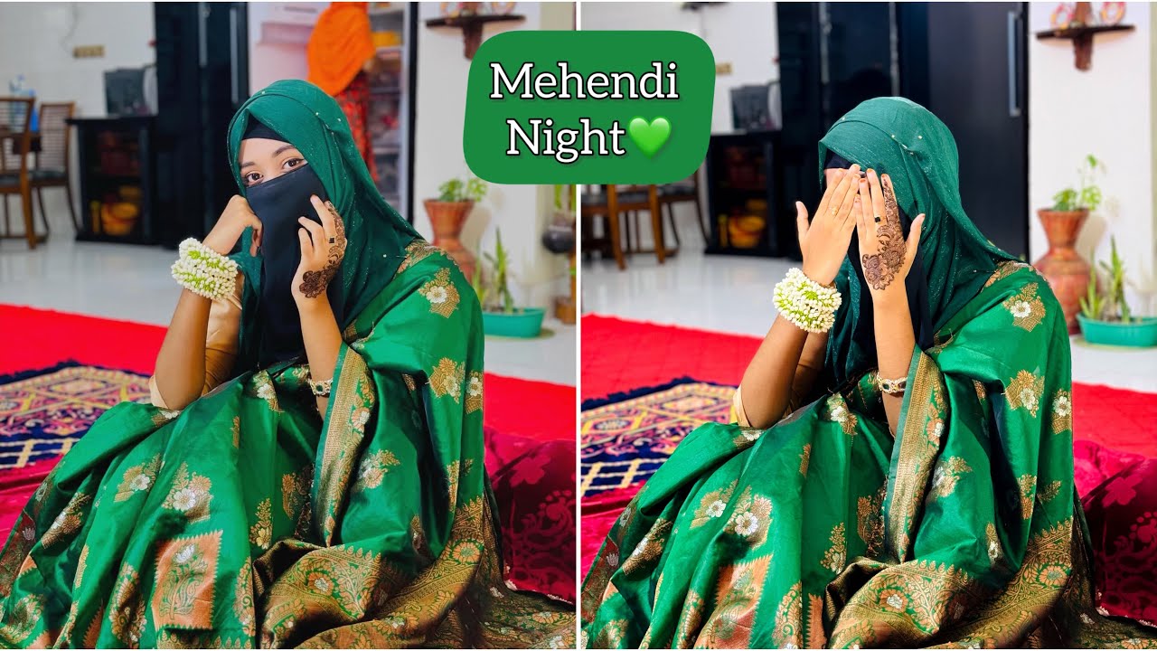 মেহেদী অনুষ্ঠান💚 Mehendi Night🖤