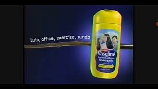 NEW! Vaseline Amino Collagen Shampoo now with Micro-Protein Builders TV Commercial | 2002 15's