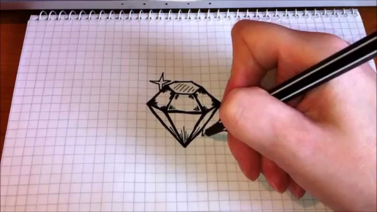 Как нарисовать кристал рисунки - лучшие видеоуроки в категории: Уроки .