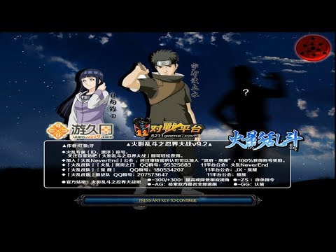 Warcraft III Naruto Battle Royal V9 2 Gameplay Showcase 