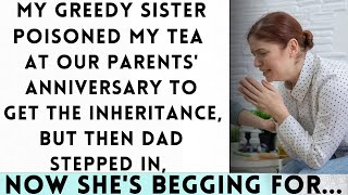 My Greedy Sister Poisoned My Tea at Our Parents' Anniversary for Inheritance, But Then
