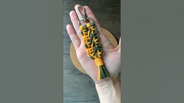 DIY Macrame #handmade#macrame#chaveiro#keychain#façavocêmesmo#craftsmanship#knot#cord