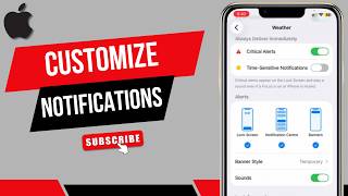 How to Customize Weather App Notifications on iPhone screenshot 2