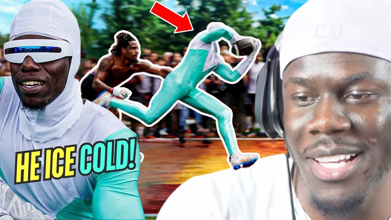 Парень в костюме Фроузона катает людей на коньках в поединке 1 на 1 за 10 000 долларов!