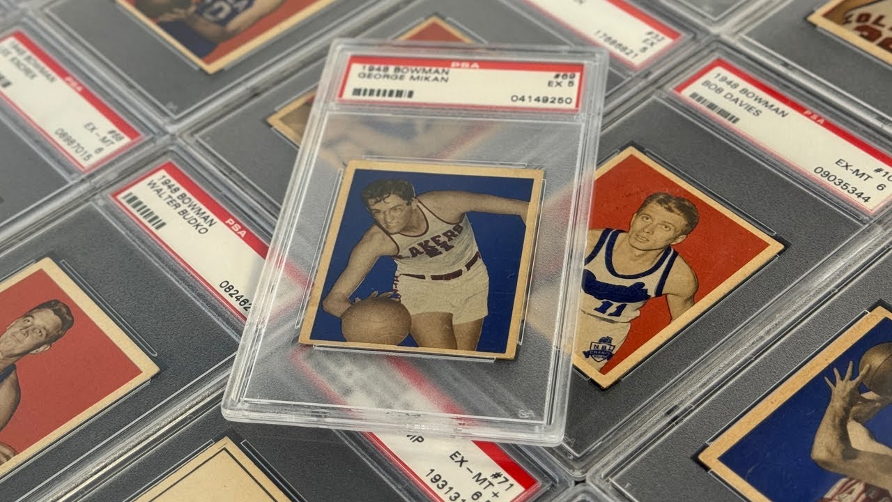 Vintage basketball hoard unearthed in Seattle w/ 1957 Topps, '48