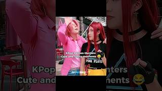 KPop Demon Hunters cute and funny moments 😂 pt91 #kpdh #kpop #kpopdemonhunters #cosplay #rumi #jinu