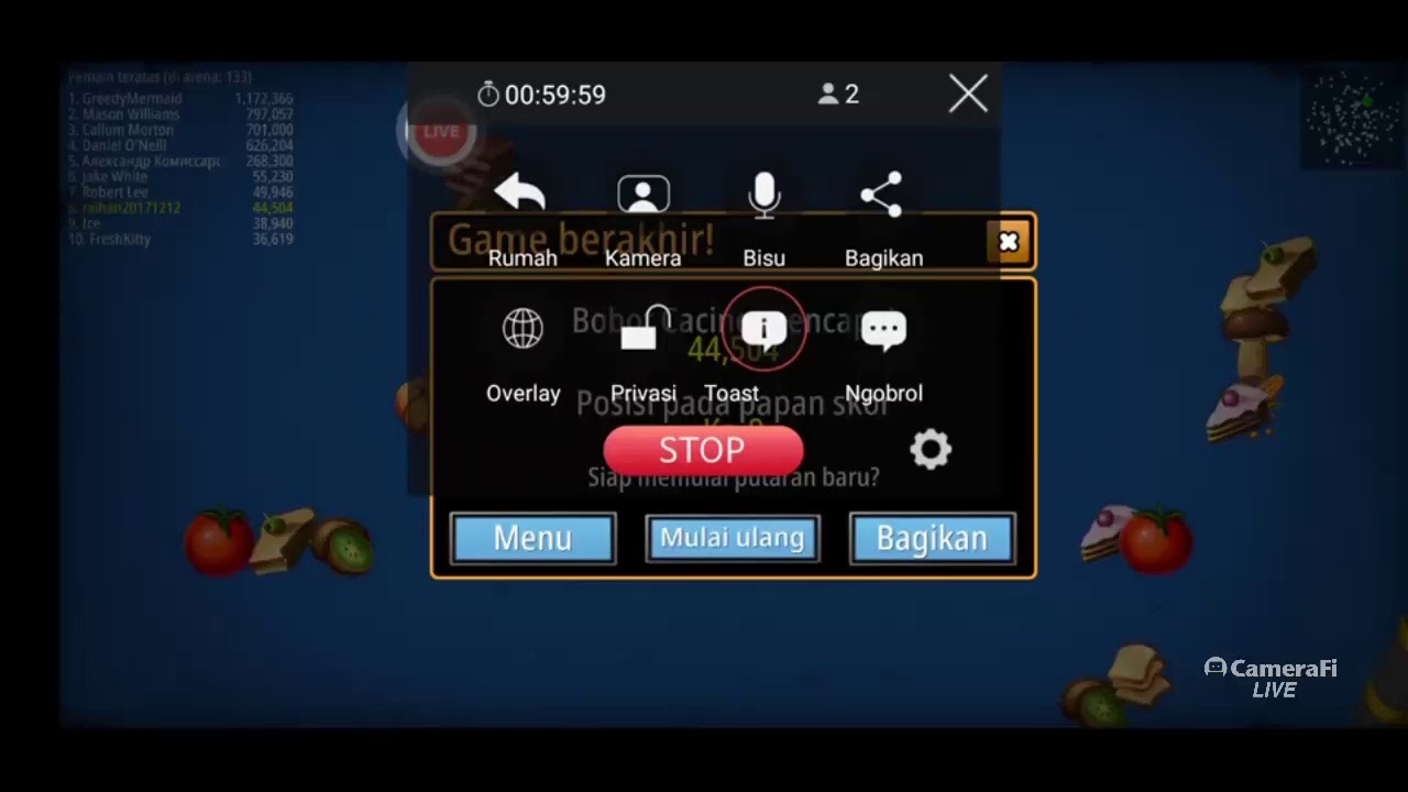 11 Zona cacing io ulang rakus... YouTube