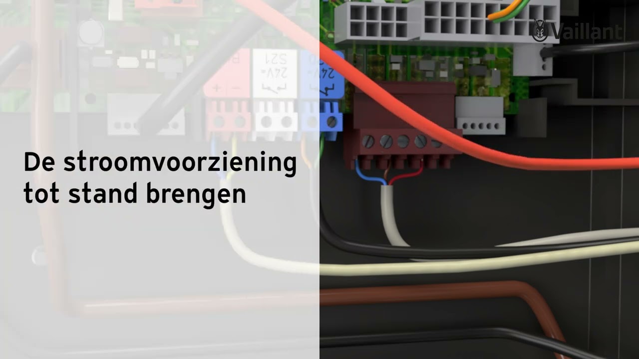 uniTOWER Split plus: Elektrische aansluitingen