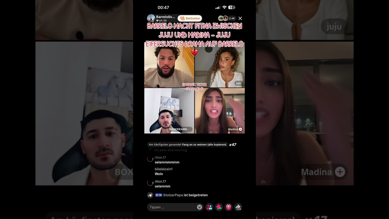 BARRELO MACHT FITNA ZWISCHEN JUJU UND MADINA - JUJU EIFERSUCHTS DRAMA AUF BARRELO 💔