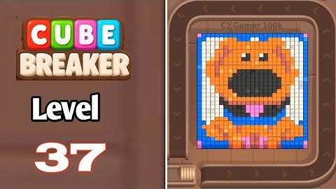 Color Cube Breaker Level 37 Solution Walkthrough 