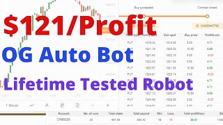 Authentic  Binary.com Bot - OG Auto Binary Bot | Secure Lifetime Tested Robot!
