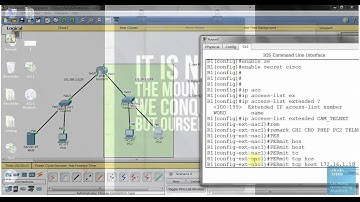 Cấu hình Extended ACL name number