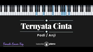 Ternyata Cinta - Padi (KARAOKE PIANO - FEMALE LOWER KEY)