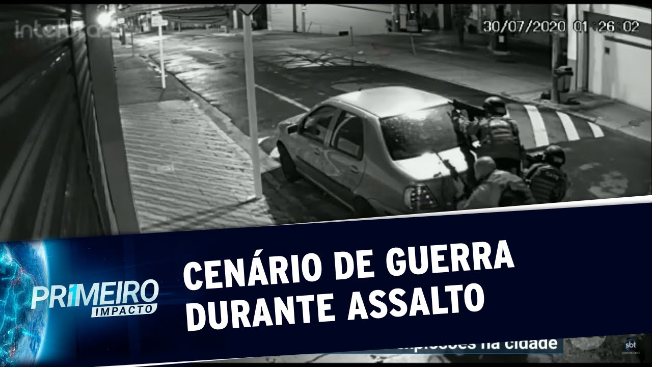 Botucatu tem noite de terror com tiroteio, explosões e pessoas reféns | Primeiro Impacto (30/07/20)