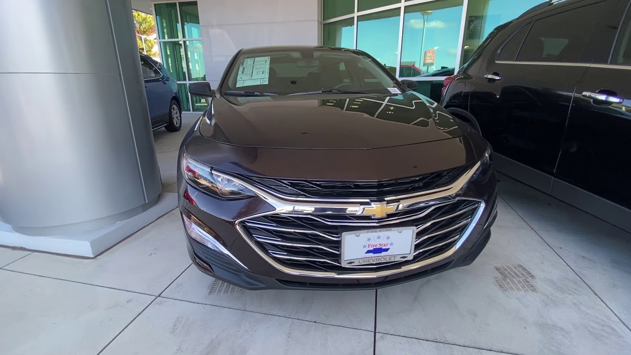 2020 Chevrolet Malibu Ls Black Cherry Metallic Youtube