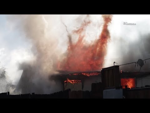 Hemet: Home Burns Down During Early Morning Hours