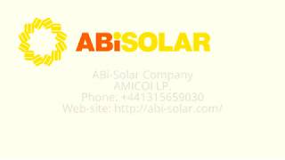 Поликристаллические фотомодули ABi Solar