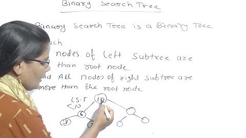 Binary Search Tree in Data Structure Lec-41| Hindi