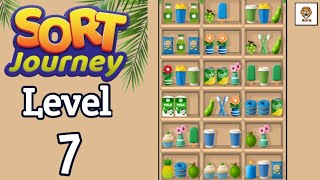 Sort Journey - Travel Puzzle Level 7 Walkthrough