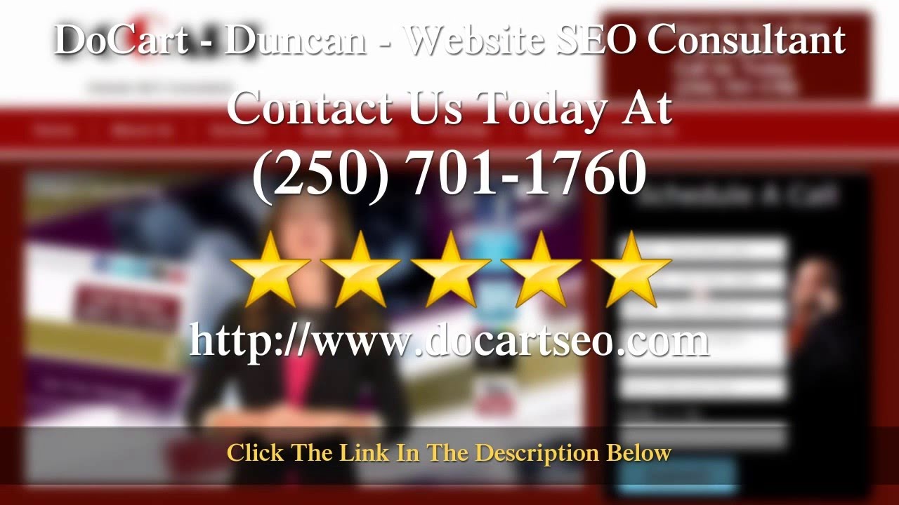 DoCart - (250) 701-1760 - Website and Video SEO Consultants - Duncan BC