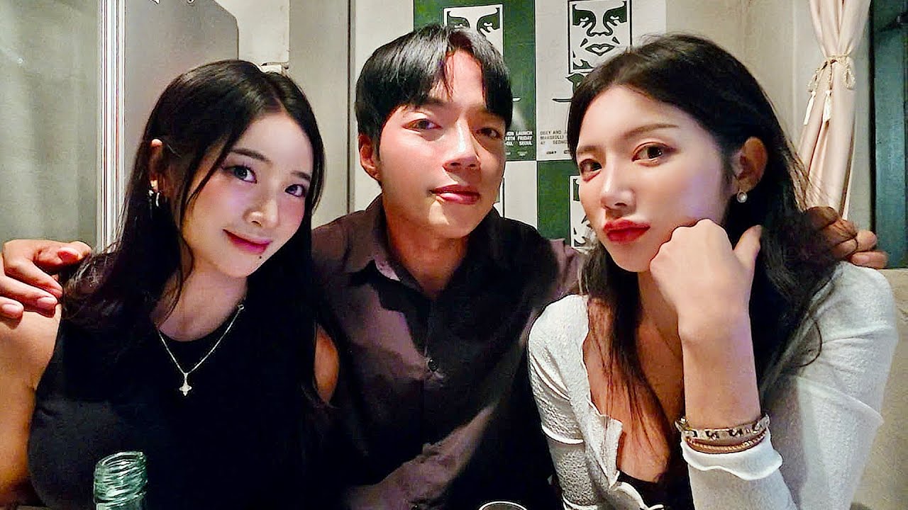 사적인 자리에서 처음만난 그녀들과 만취엔딩 【가로수길】