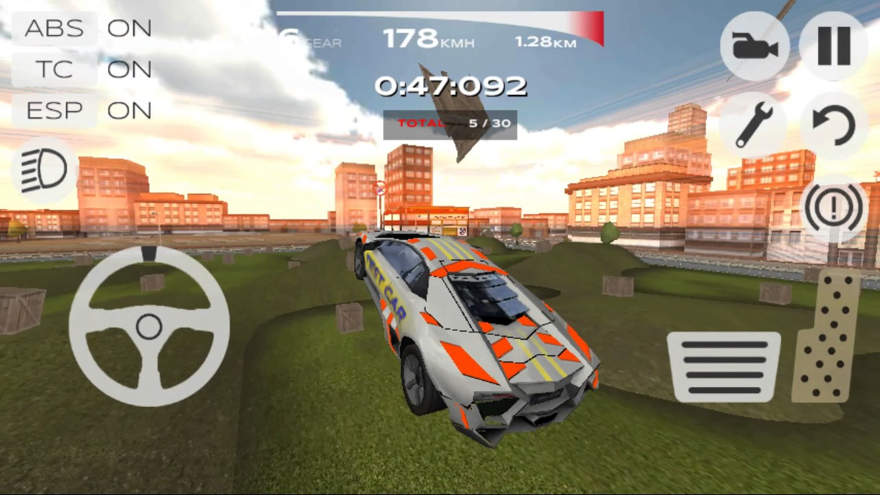 Extreme car driving simulator fail - YouTube