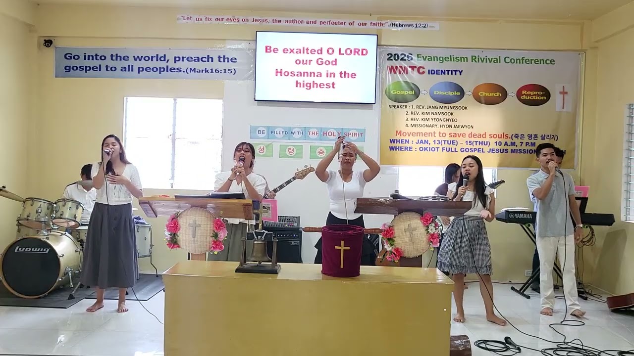 OKIOT FG JESUS MISSION CHURCH on Jan 11 2026 HOLY SUNDAY WORSHIP 