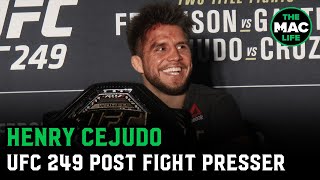 Henry Cejudo retires from MMA | UFC 249 Post-Fight Press Conference