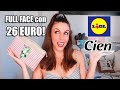 FULL FACE CIEN - LIDL & NUOVO STUDIO!!🎉🥳😍