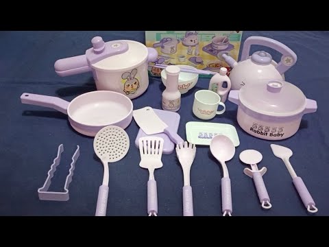 9 Minutes Satisfying with New unboxing Simulation Series Kitchen Playset ASMR