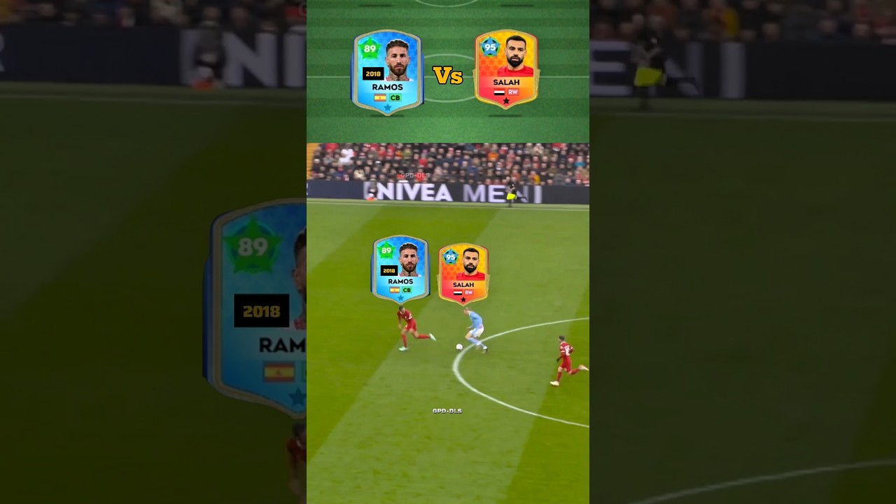 One CB vs One WF Sergio Ramos vs Mohamed Salah 🔥 