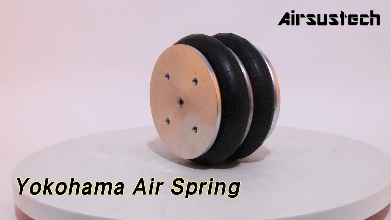 Punch Machines Yokohama Air Spring Double Convoluted Rubber Steel With ...