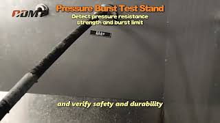 water test air test pipe hose burst pressure test bench