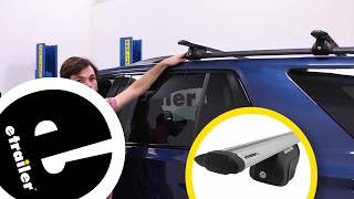 etrailer | Malone AirFlow2 Roof Rack Kit Complete Installation - 2023 Chevrolet Traverse
