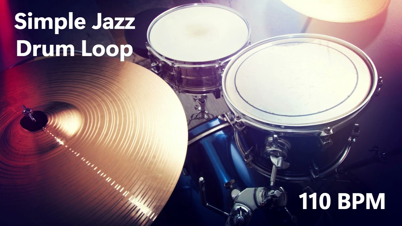 Simple Jazz Drum Loop 110 BPM