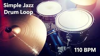 Simple Jazz Drum Loop 110 BPM
