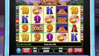 IGT Slots Mayan Riches Gameplay Wild 5000 Credits