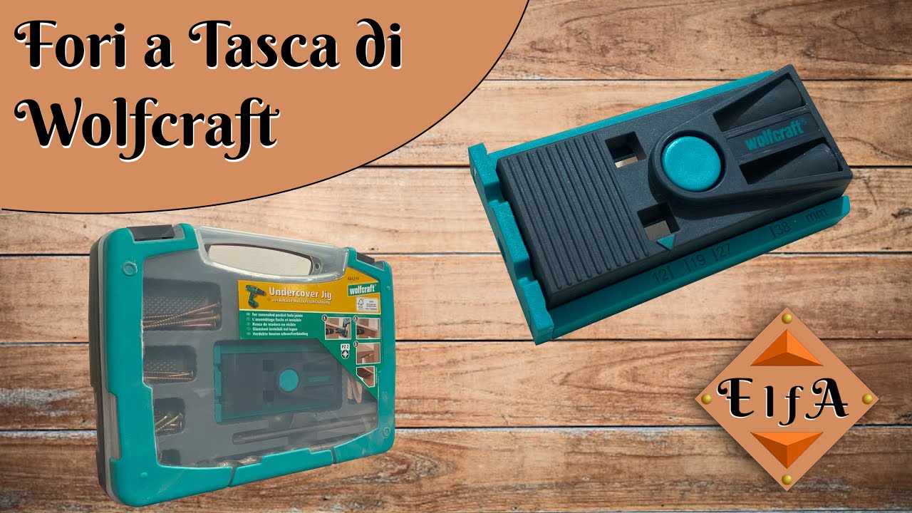 Undercover Jig Wolfcraft 4642000 - I Fori a Tasca / Pocket Hole secondo Wolfcraft