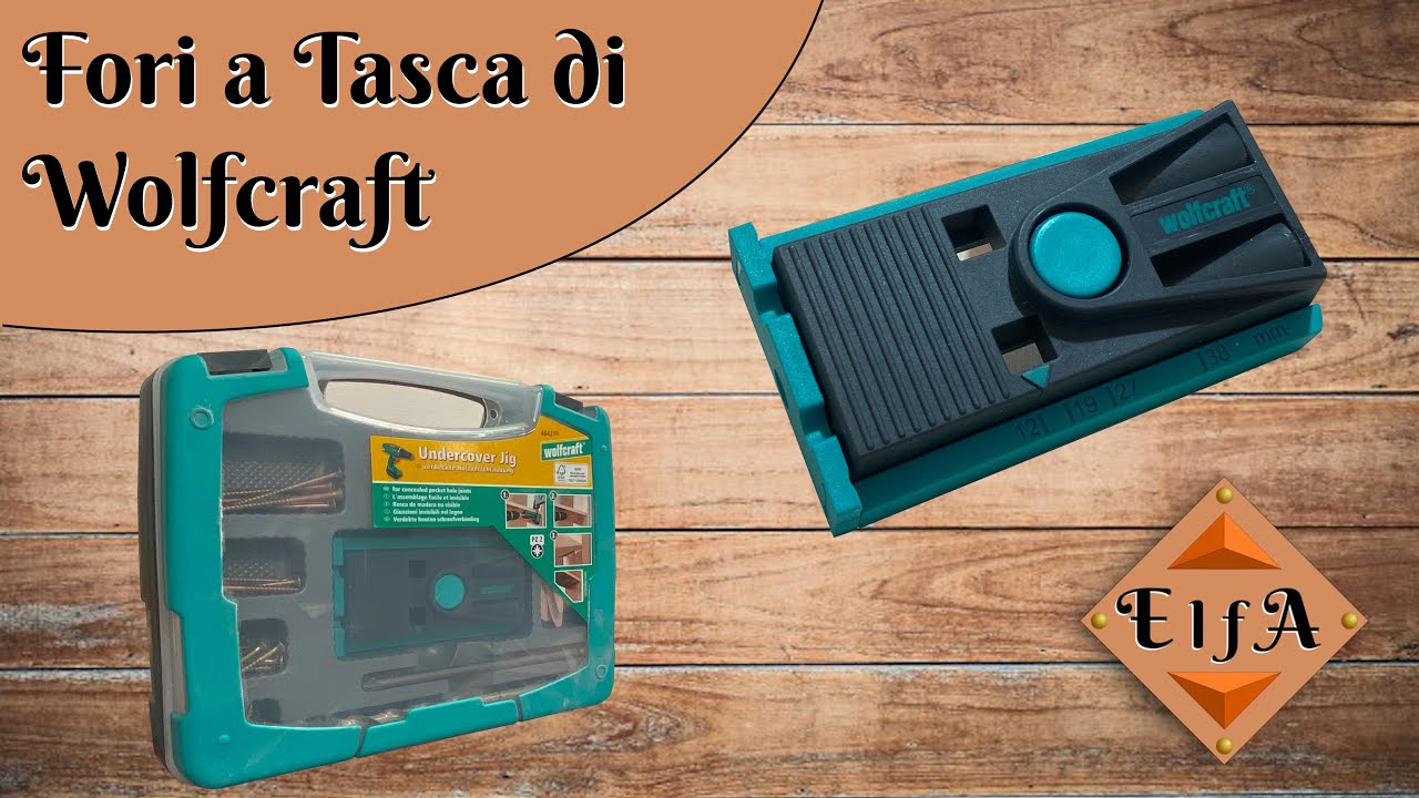 WOLFCRAFT DIMA PER GIUNZIONE FORI A TASCA RECENSIONE 