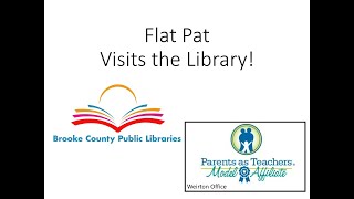 Flat Pat Visits the Library #1