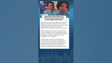 Ustaz Derry Minta Bantuan Hotman Paris: Surat Ammar Zoni Bongkar Bantahan!