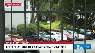 1 dead, 3 others hurt in Atlanta's Vine City neighborhood