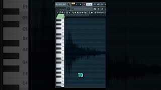 here is how to hide Piano Roll waveforms instantly #flstudio #musicproducer #music