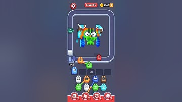 Pixel flow – Level 95 Full Walkthrough Mobile Game |Cassera Gaming #gameplay #walkthrough