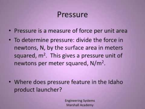 3 ENGINEERING SYSTEMS Friction Pressure Thrust activities