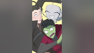 They just dancing! :3 #animatic #dib #dibmembrane #invaderzim #zadf #zadr #zim #gir #ijustwannadance