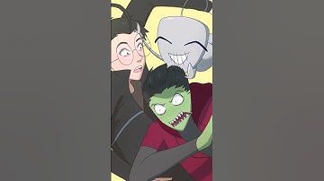 They just dancing! :3 #animatic #dib #dibmembrane #invaderzim #zadf #zadr #zim #gir #ijustwannadance